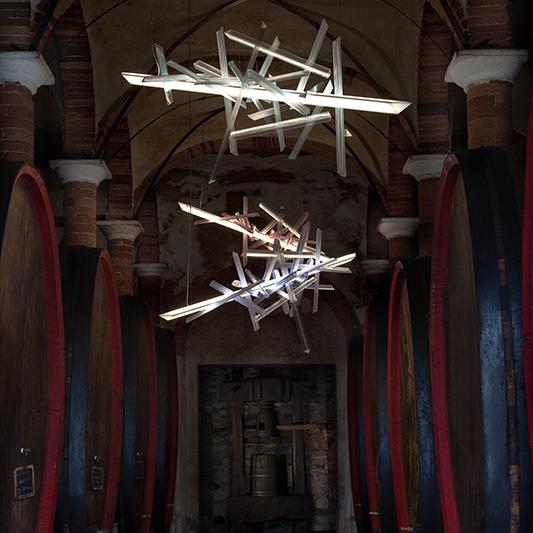 Подвесной светильник La Traviata Suspension SLAMP