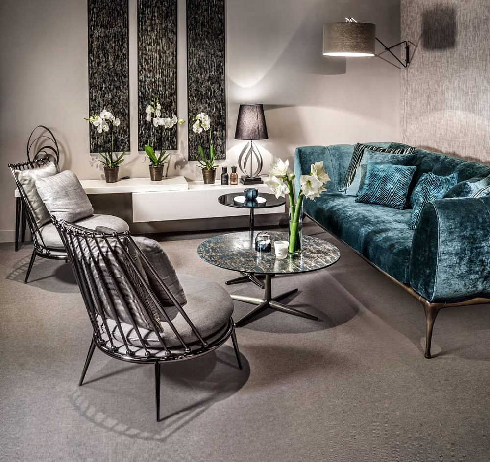 Кресло Aurora iron back armchair CANTORI