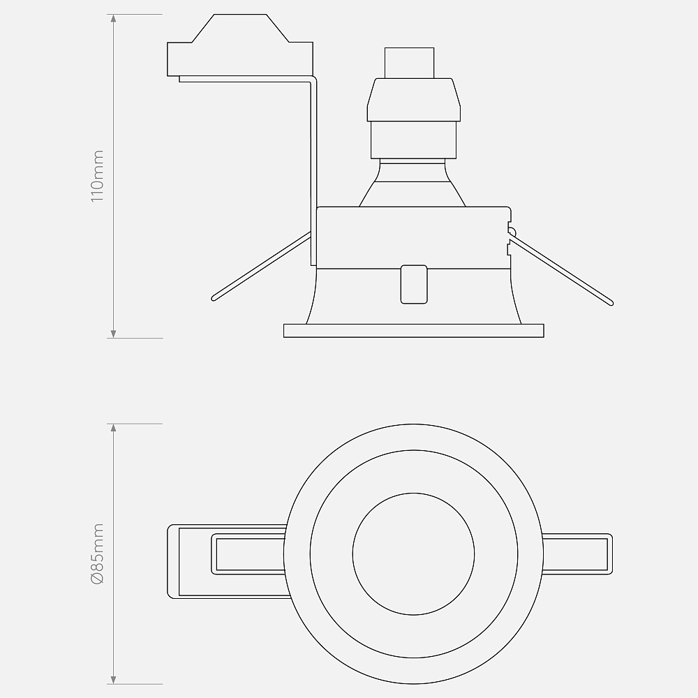 Потолочный светильник Minima Round Fixed IP65 ASTRO
