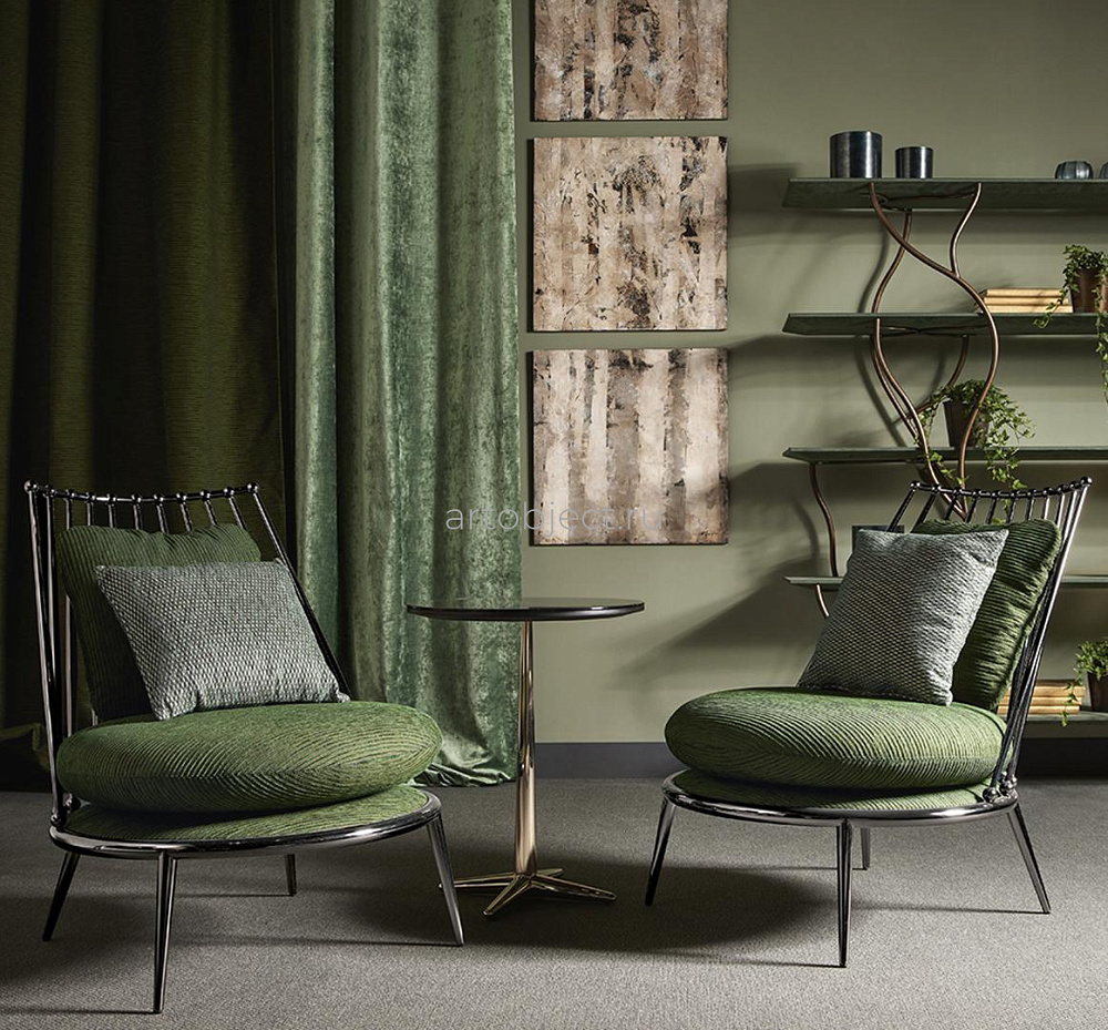 Кресло Aurora iron back armchair CANTORI