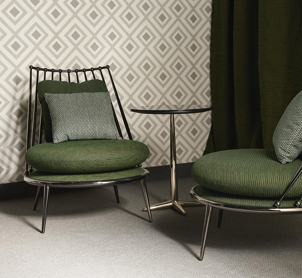 Кресло Aurora iron back armchair CANTORI
